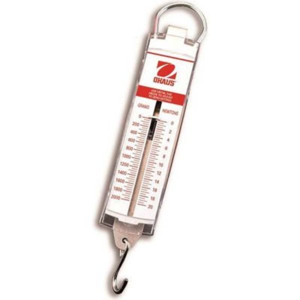 Ohaus Ohaus® 8003-MN Educational Pull Type Spring Scale-Grams/Newtons 2.25lb x 0.9 oz 80000016